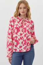 Pretty in Pink Blouse