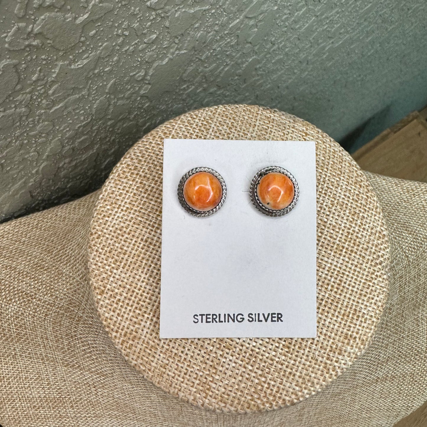 Orange Spiny Studs